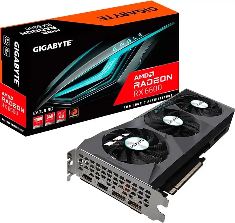 Montaje Tarjeta Gráfica AMD Radeon RX El Escorial Montaje Tarjeta Gráfica AMD Radeon RX El Escorial